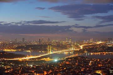 Image showing Istanbul Turkey Bosporus Bridge