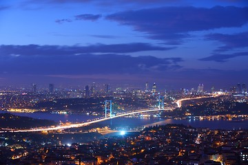 Image showing Istanbul Turkey Bosporus Bridge