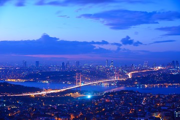 Image showing Istanbul Turkey Bosporus Bridge