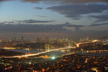 Image showing Istanbul Turkey Bosporus Bridge