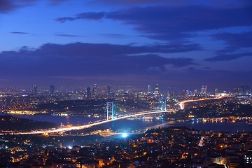 Image showing Istanbul Turkey Bosporus Bridge