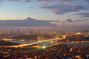 Image showing Istanbul Turkey Bosporus Bridge