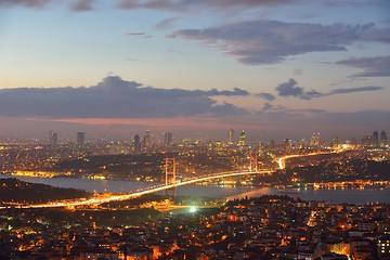 Image showing Istanbul Turkey Bosporus Bridge