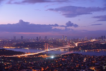 Image showing Istanbul Turkey Bosporus Bridge