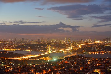 Image showing Istanbul Turkey Bosporus Bridge