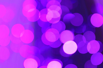 Image showing Lilac blurred lights