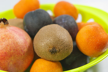 Image showing Plate of Fruits