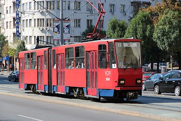 Image showing Belgrade tram