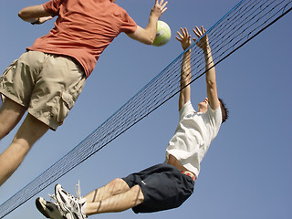 Image showing Beach Volleyball