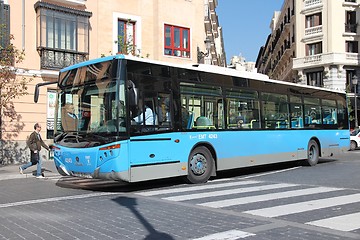 Image showing Madrid bus