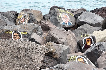 Image showing Tenerife musician paintings