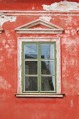 Image showing Ramshackle Home Window