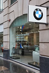 Image showing BMW car dealership