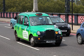 Image showing London taxi cab