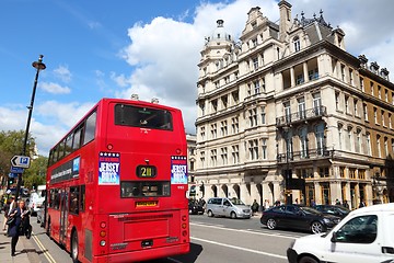 Image showing London bus