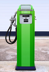 Image showing retro gasoline station