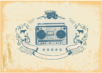 Image showing boombox