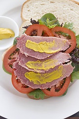 Image showing Corn Beef Sandwich