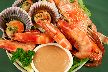 Image showing Seafood Platter