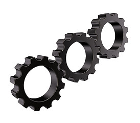 Image showing gear wheels