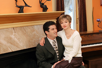 Image showing Couple at home