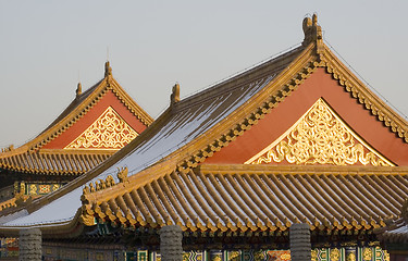 Image showing Beijing Forbidden City architecture

