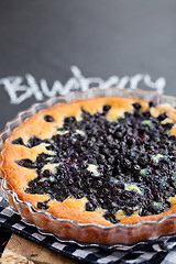 Image showing Blueberry pie