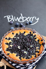 Image showing Blueberry pie