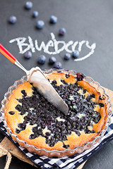 Image showing Blueberry pie