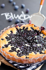 Image showing Blueberry pie