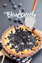 Image showing Blueberry pie