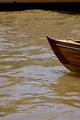 Image showing  prow boat water 