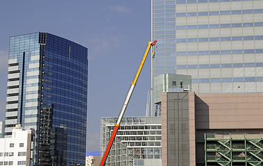 Image showing Urban construction abstract