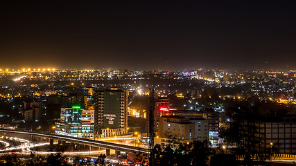 Image showing Aerial view of Addis Ababa