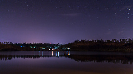 Image showing Stars over Kuriftu Lake