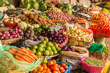 Image showing Fruit and Vegetable Market