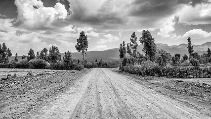 Image showing Dirt road