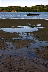 Image showing nail boat sand tropical 