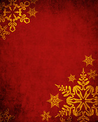 Image showing Red Christmas Background