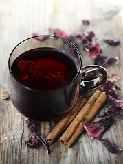 Image showing Hibiscus Tea