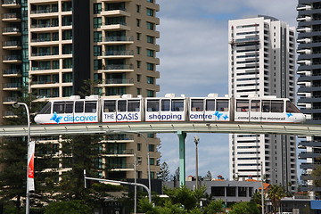 Image showing Gold Coast monorail