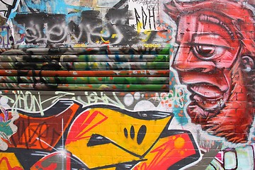 Image showing Melbourne graffiti