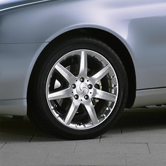 Image showing Metallic wheel