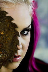 Image showing Punk Gothic Fashion Model