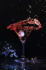 Image showing Cocktail Splash