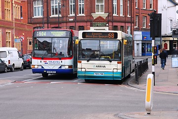 Image showing National Express and Arriva