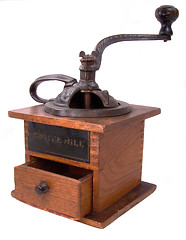 Image showing Antique Coffee Grinder