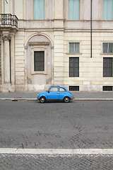 Image showing Fiat 500 in Rome