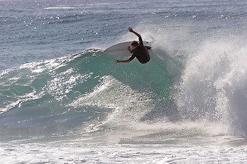 Image showing Surfing