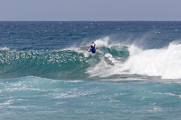 Image showing Surfing